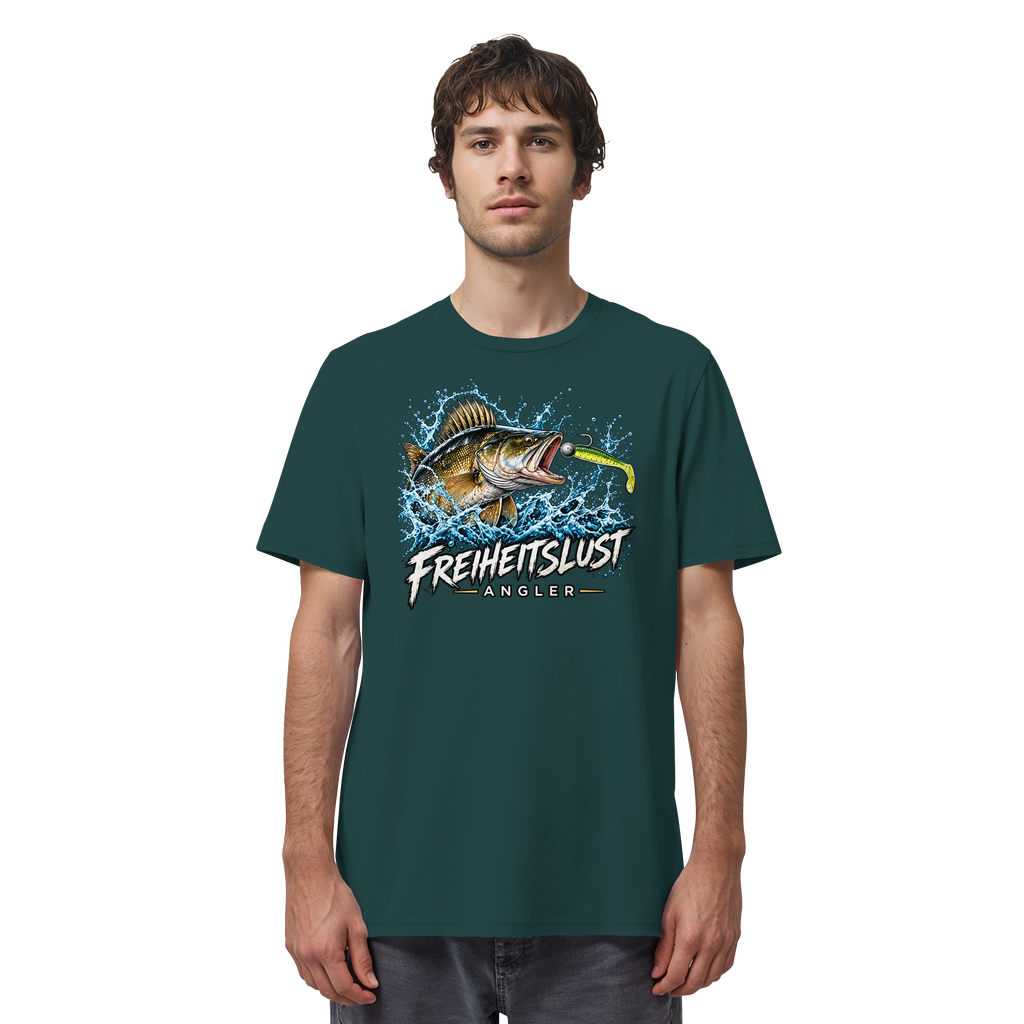 Freiheitslust Fishing T-Shirt - Zander Edition