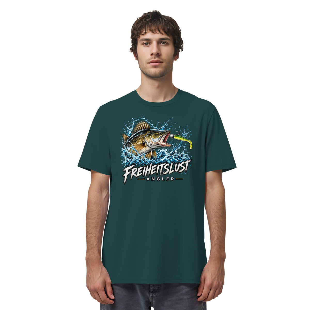 Freiheitslust Fishing T-Shirt - Zander Edition
