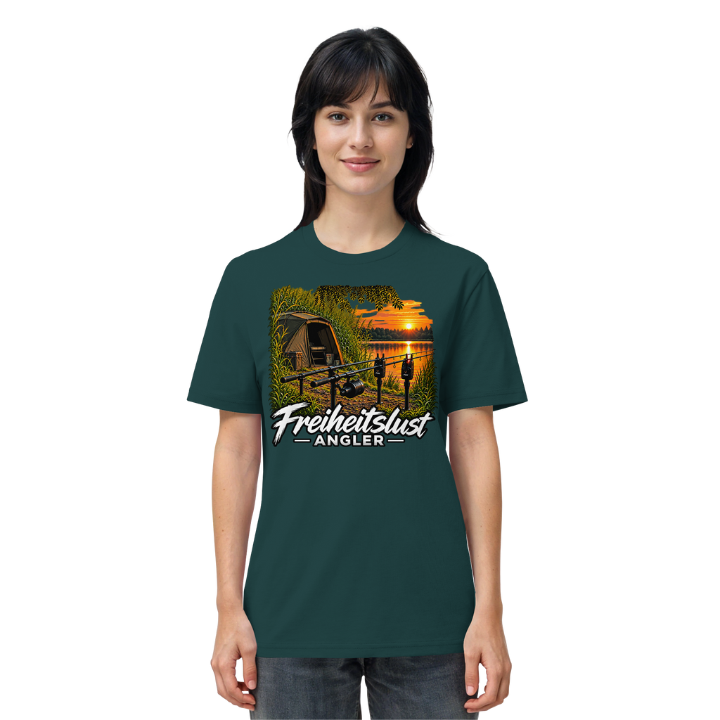 Freiheitslust Fishing T-Shirt - Angelplatz