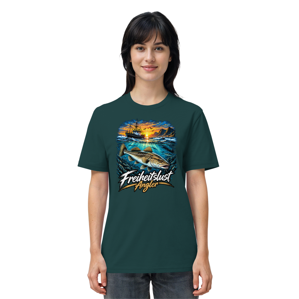 Freiheitslust Fishing T-Shirt - Dorsch Edition