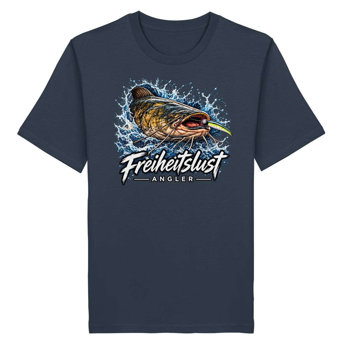 Freiheitslust Fishing T-Shirt - Waller Edition