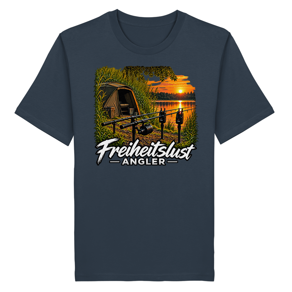 Freiheitslust Fishing T-Shirt - Angelplatz
