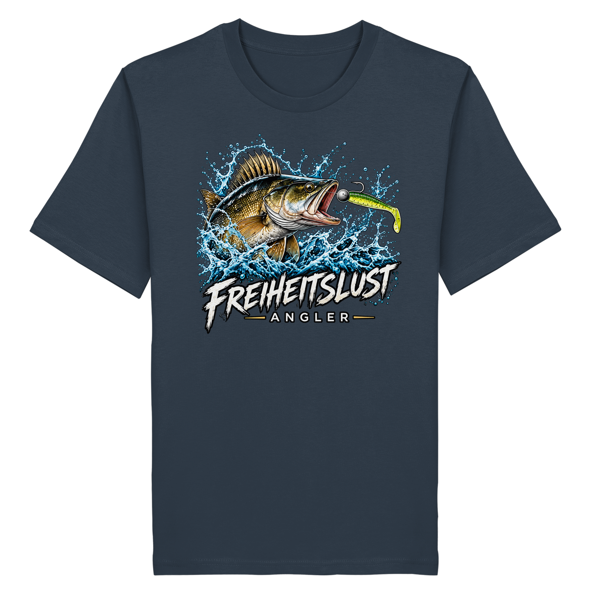 Freiheitslust Fishing T-Shirt - Zander Edition