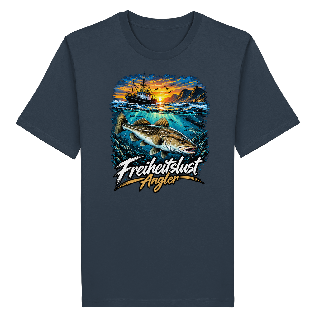 Freiheitslust Fishing T-Shirt - Dorsch Edition
