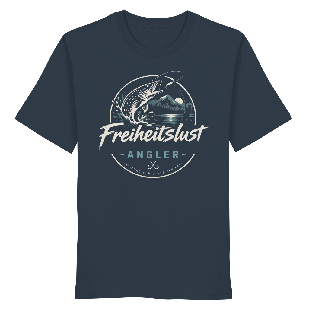 Freiheitslust Fishing - Organic Shirt