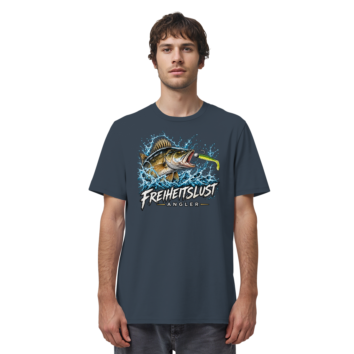Freiheitslust Fishing T-Shirt - Zander Edition