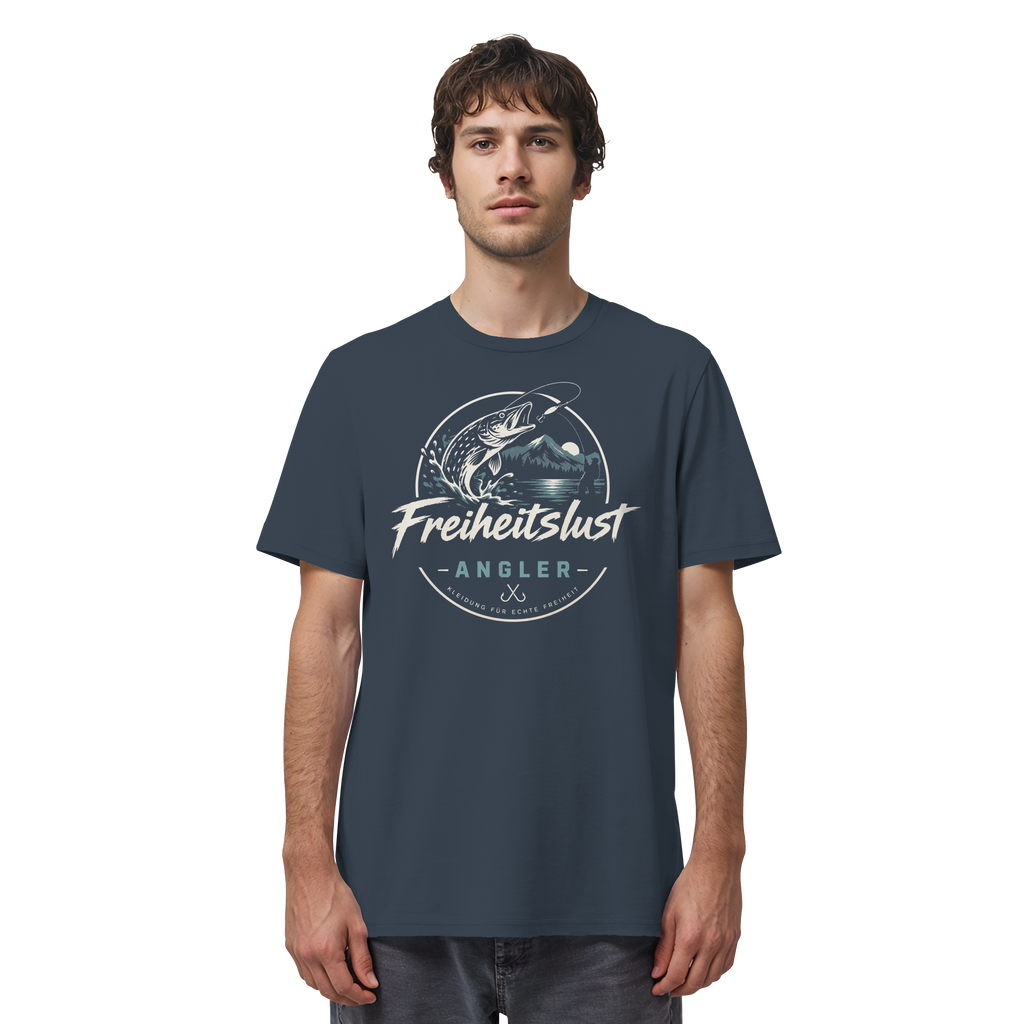 Freiheitslust Fishing - Organic Shirt