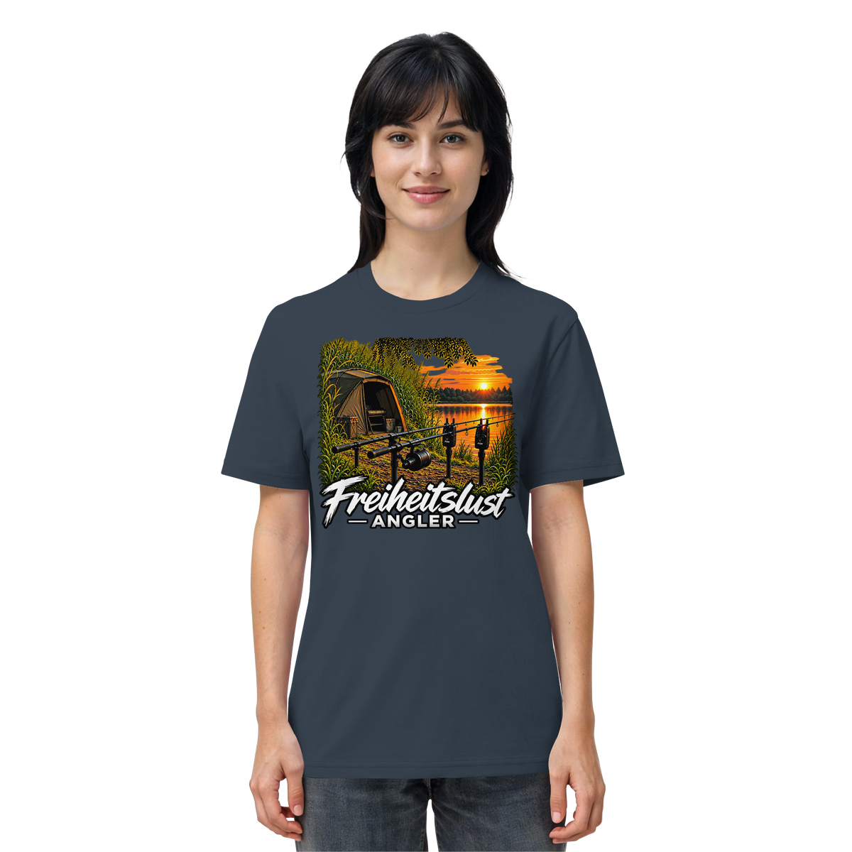Freiheitslust Fishing T-Shirt - Angelplatz