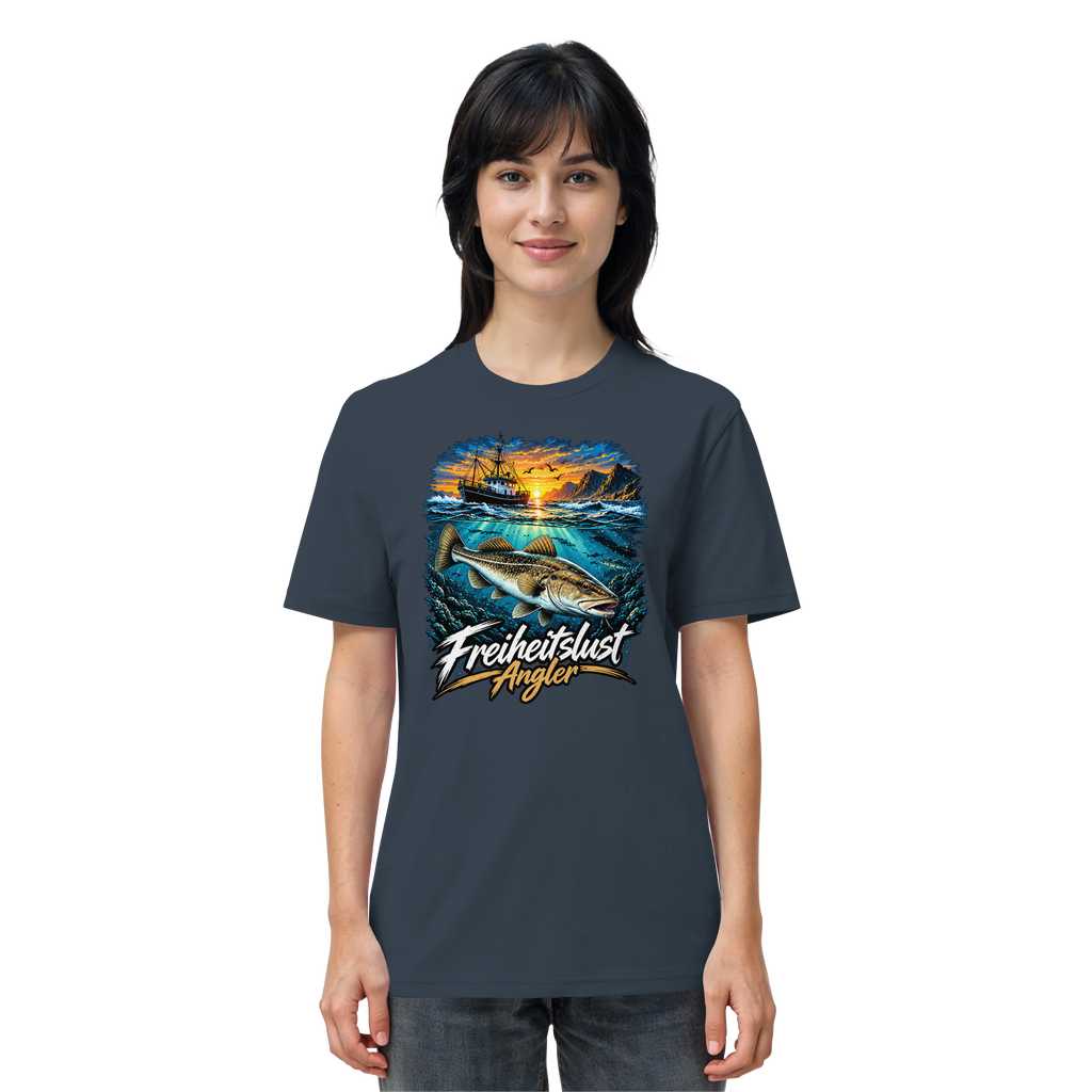 Freiheitslust Fishing T-Shirt - Dorsch Edition