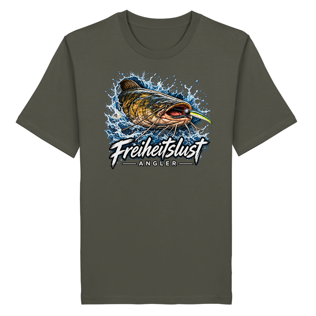 Freiheitslust Fishing T-Shirt - Waller Edition