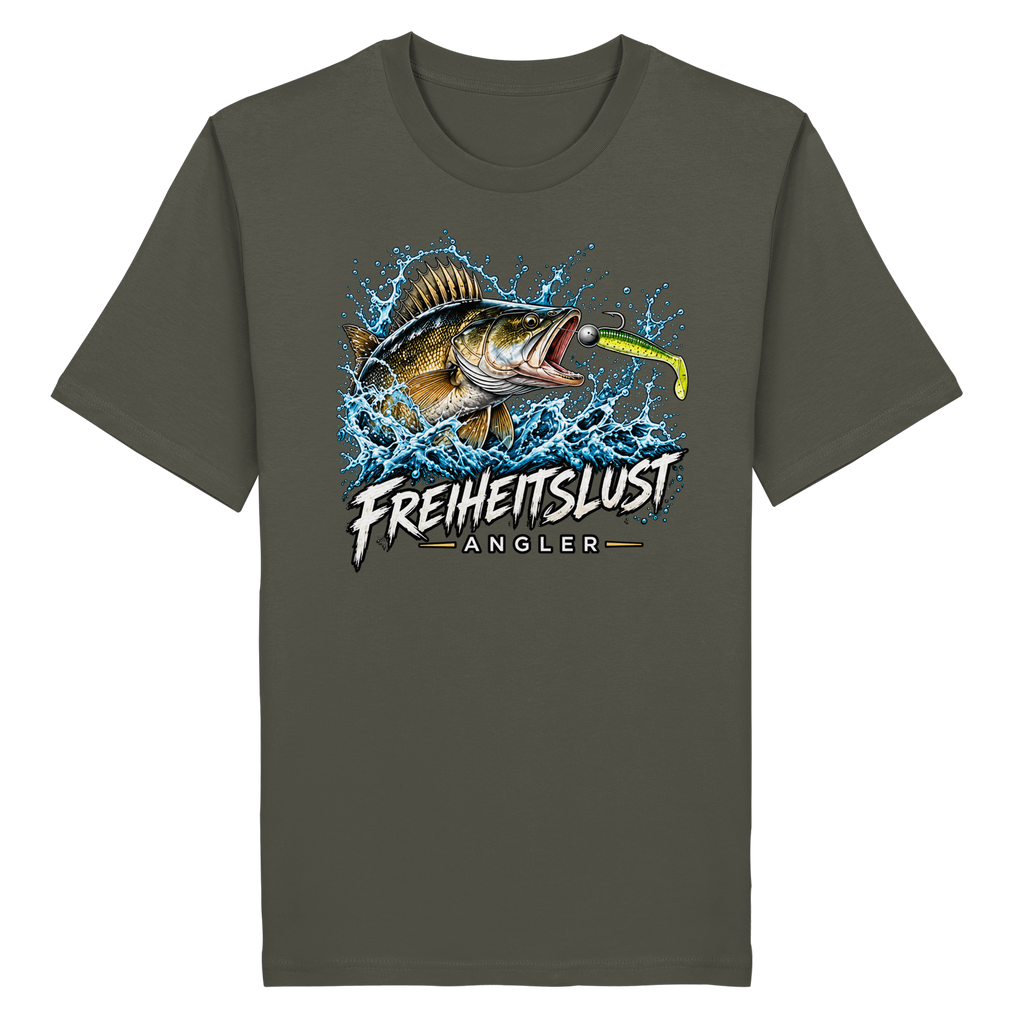 Freiheitslust Fishing T-Shirt - Zander Edition