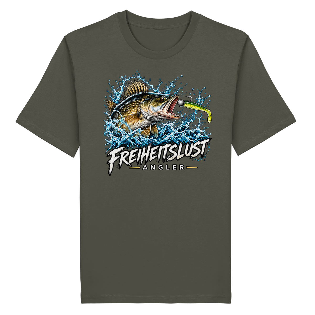 Freiheitslust Fishing T-Shirt - Zander Edition