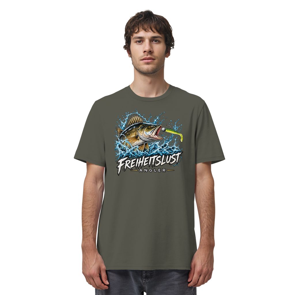 Freiheitslust Fishing T-Shirt - Zander Edition