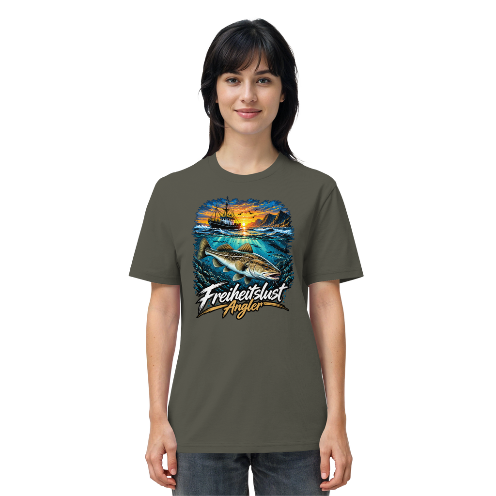 Freiheitslust Fishing T-Shirt - Dorsch Edition