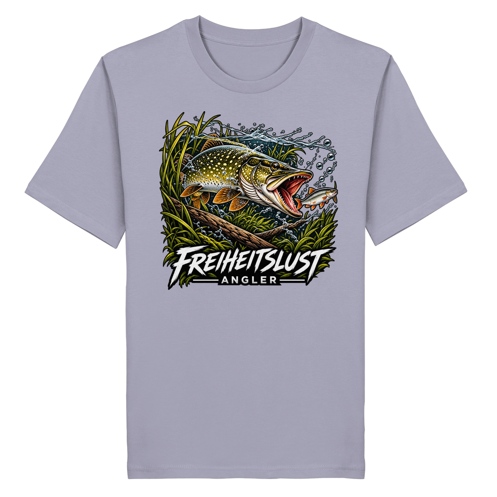 Freiheitslust Fishing T-Shirt - Hecht Edition