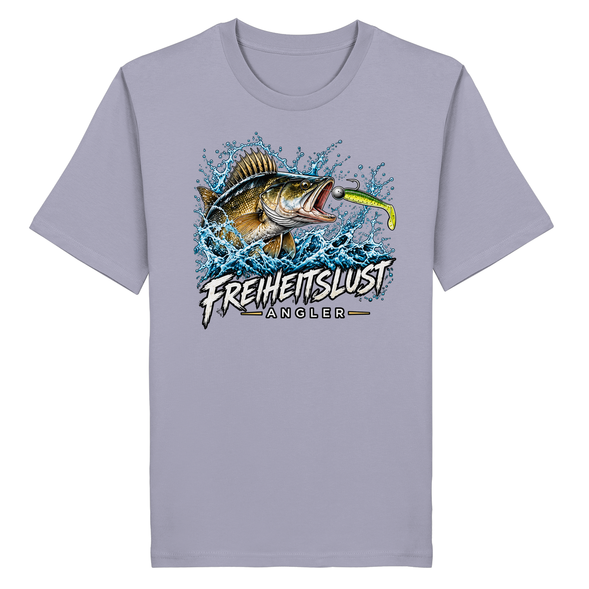 Freiheitslust Fishing T-Shirt - Zander Edition