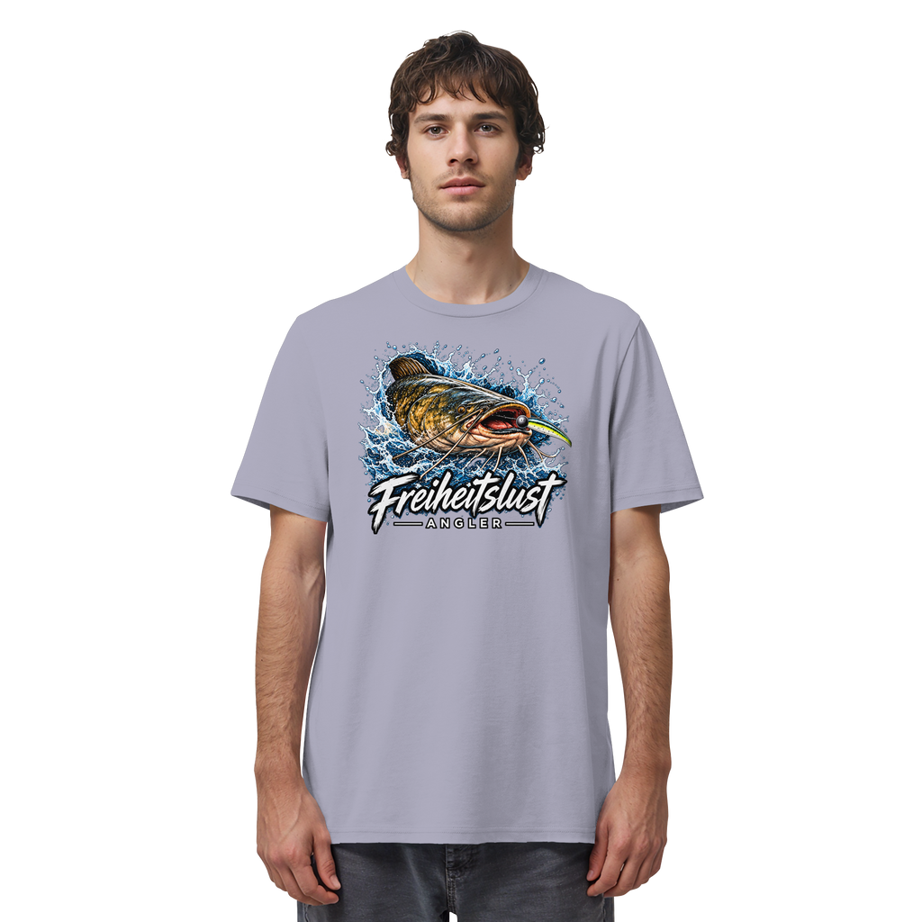 Freiheitslust Fishing T-Shirt - Waller Edition