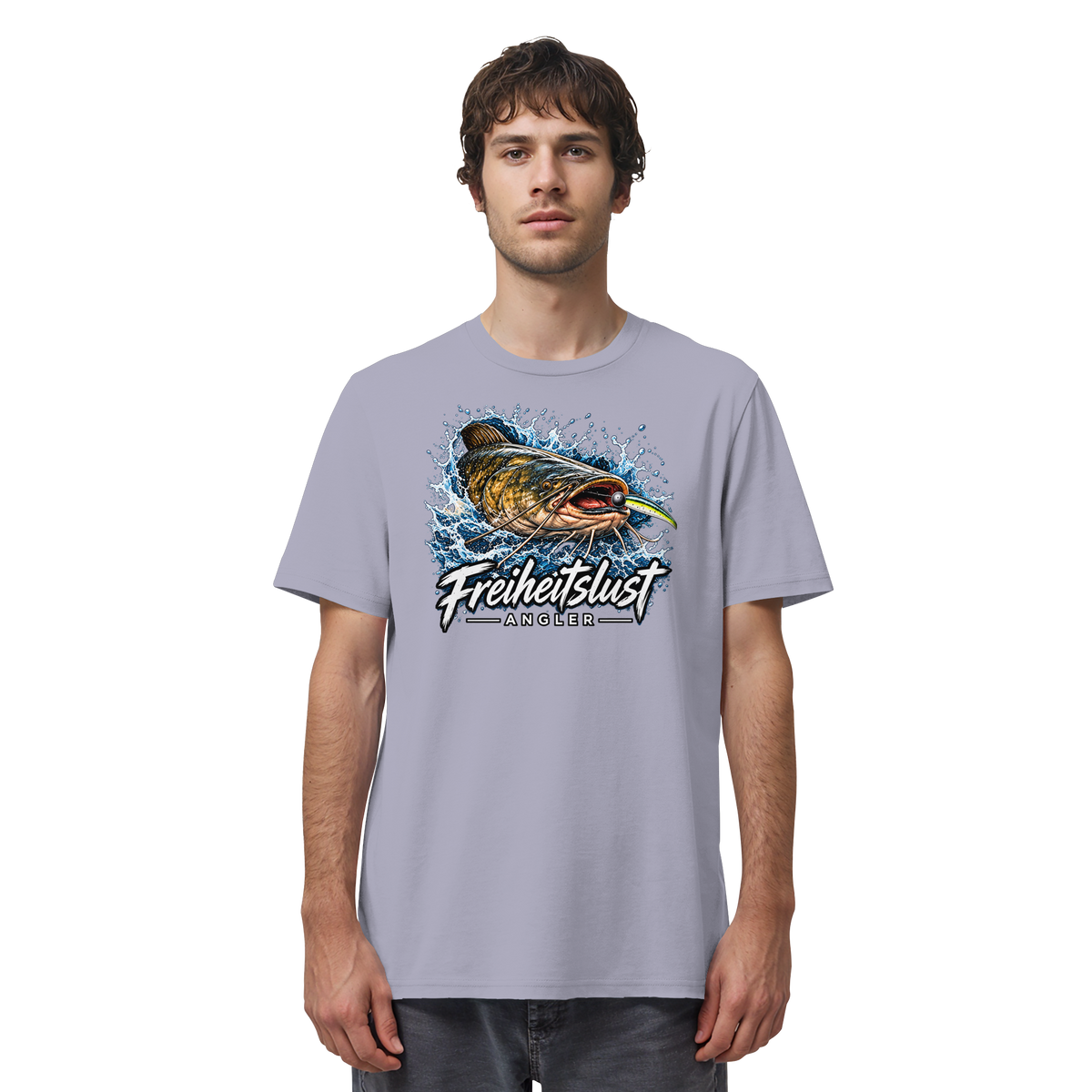 Freiheitslust Fishing T-Shirt - Waller Edition