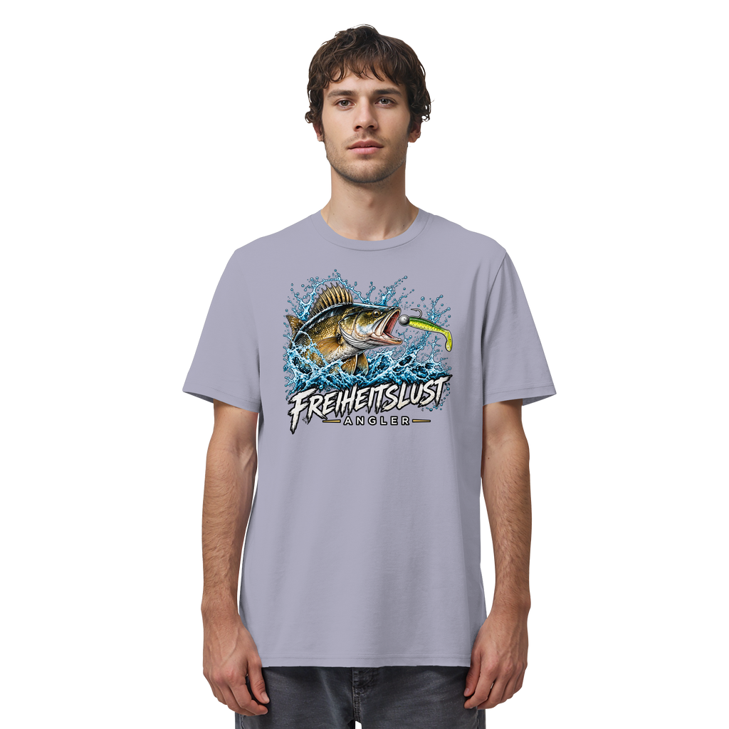 Freiheitslust Fishing T-Shirt - Zander Edition