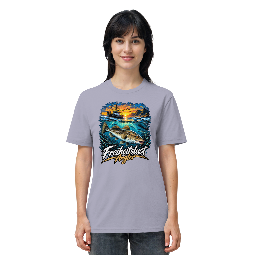 Freiheitslust Fishing T-Shirt - Dorsch Edition