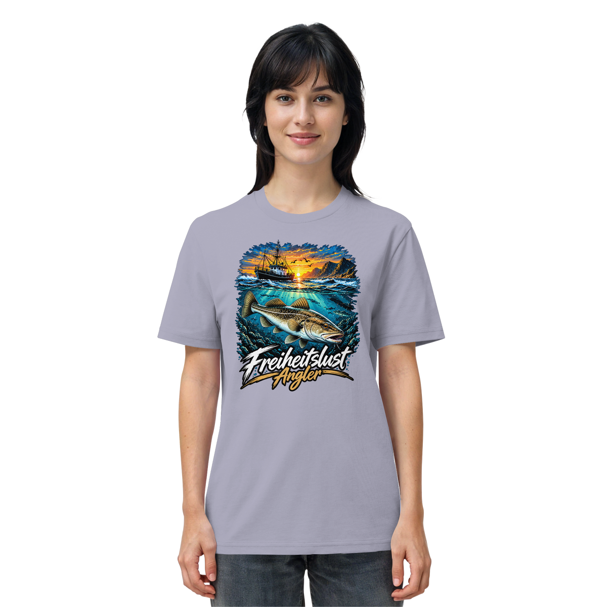 Freiheitslust Fishing T-Shirt - Dorsch Edition