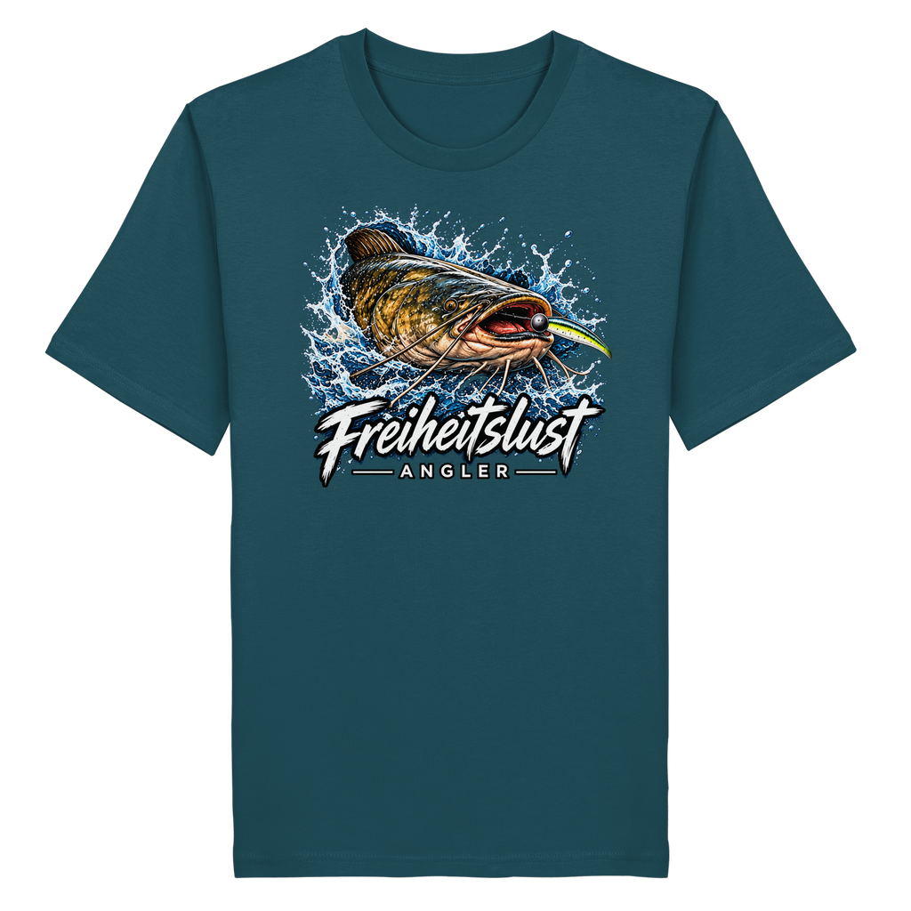Freiheitslust Fishing T-Shirt - Waller Edition