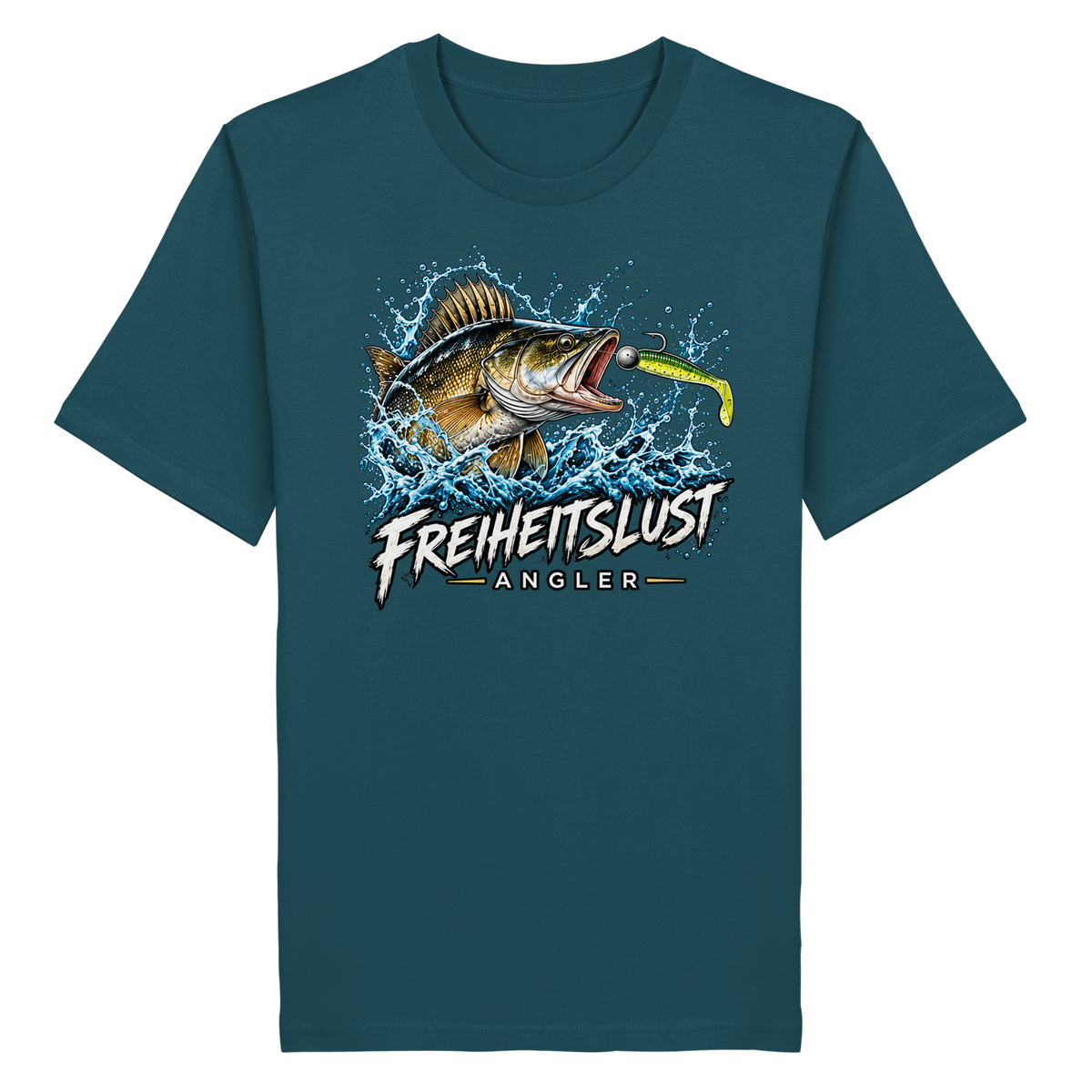Freiheitslust Fishing T-Shirt - Zander Edition