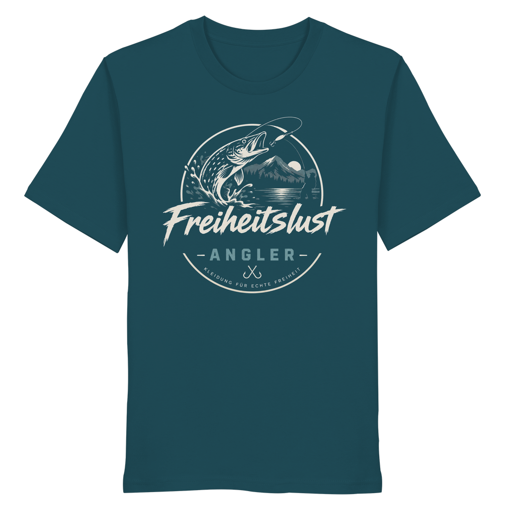 Freiheitslust Fishing - Organic Shirt