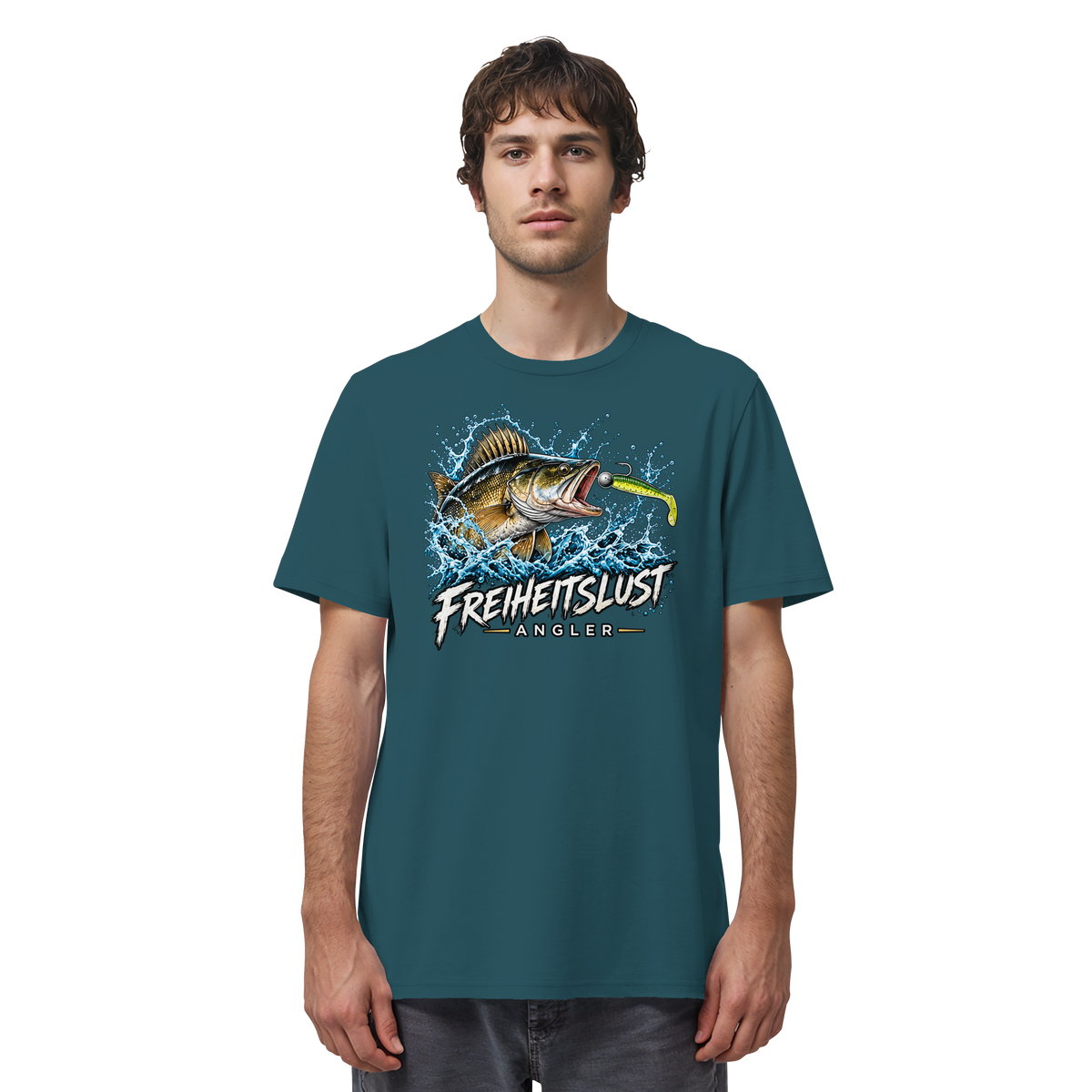 Freiheitslust Fishing T-Shirt - Zander Edition