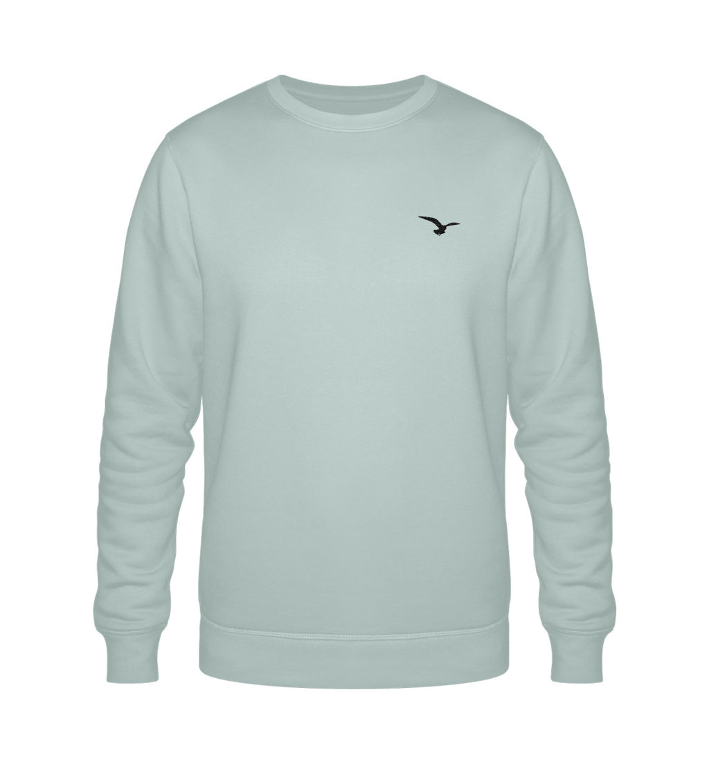 Caribbean Blue-Sweatshirt Logo Brust