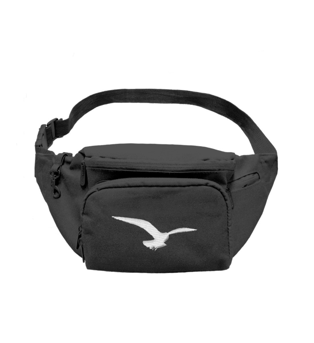 Bauchtasche schwarz mit Logo