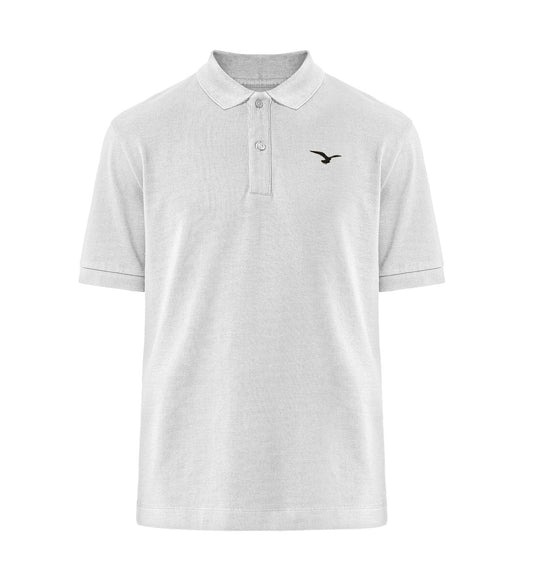 white Polo Shirt men Logo  Adler