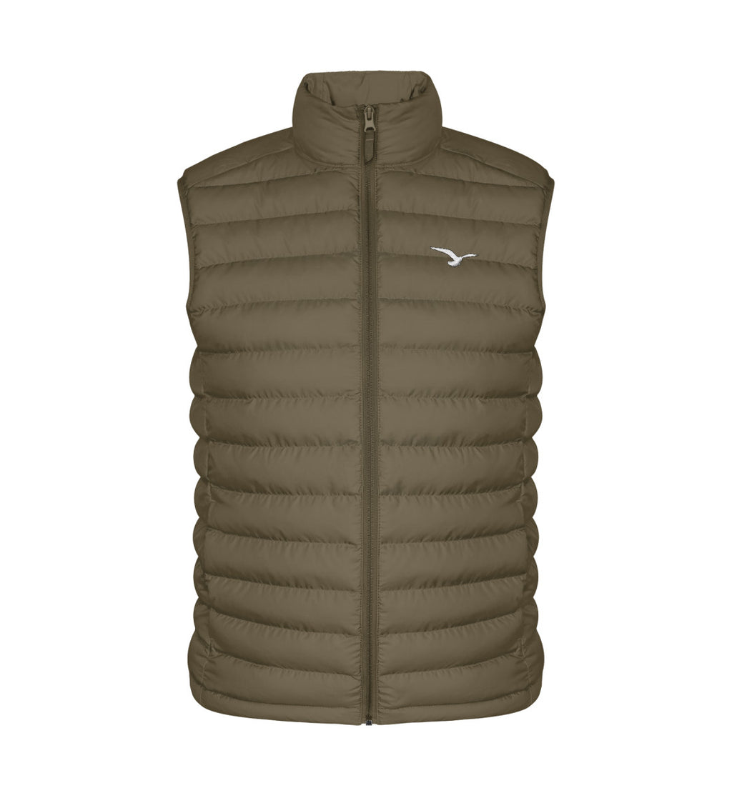 British Khaki-Weste-Logo rechts Brust